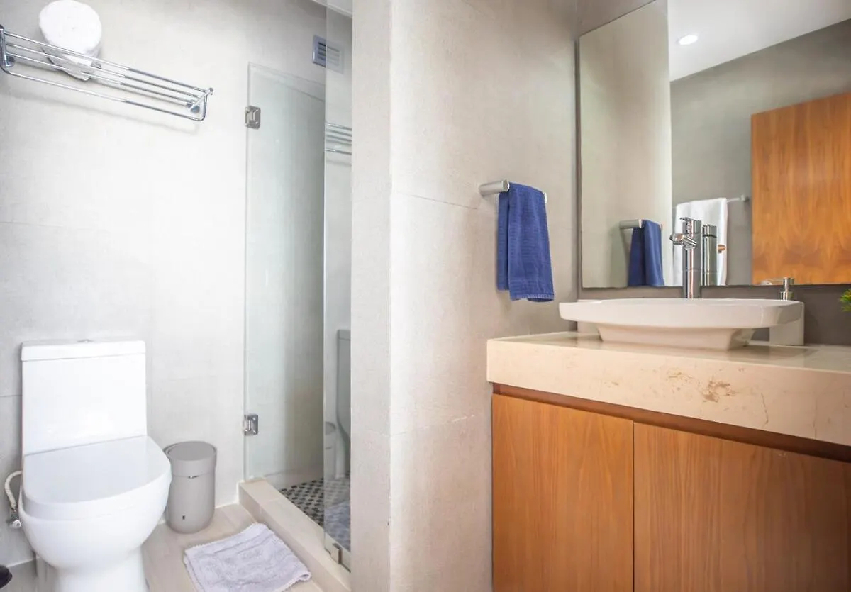 Apartmán Ocean & Lagoon View Penthouse Cancún Mexiko