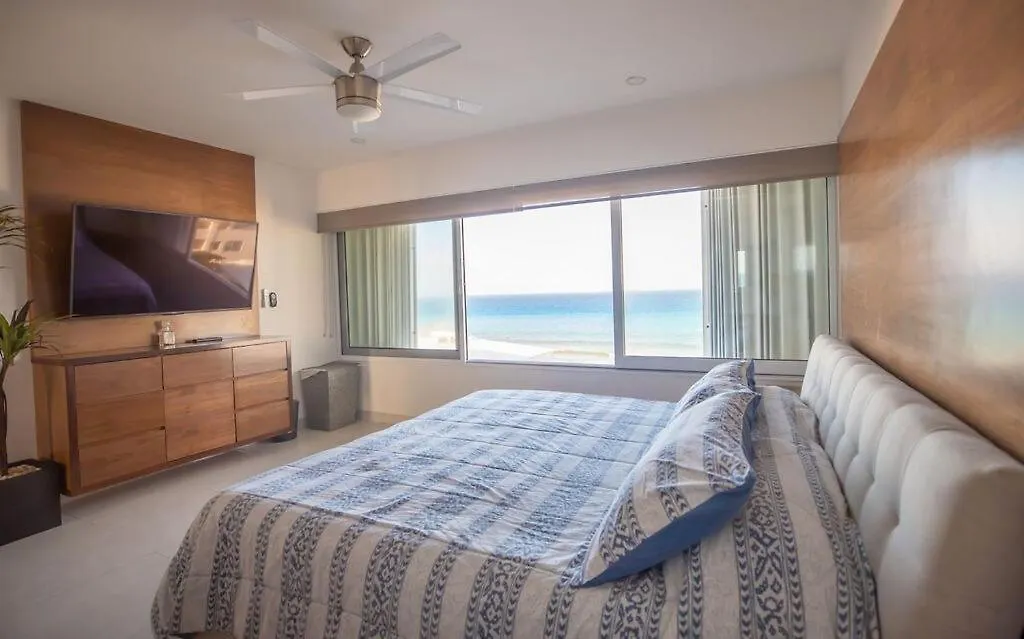 Apartmán Ocean & Lagoon View Penthouse Cancún Mexiko