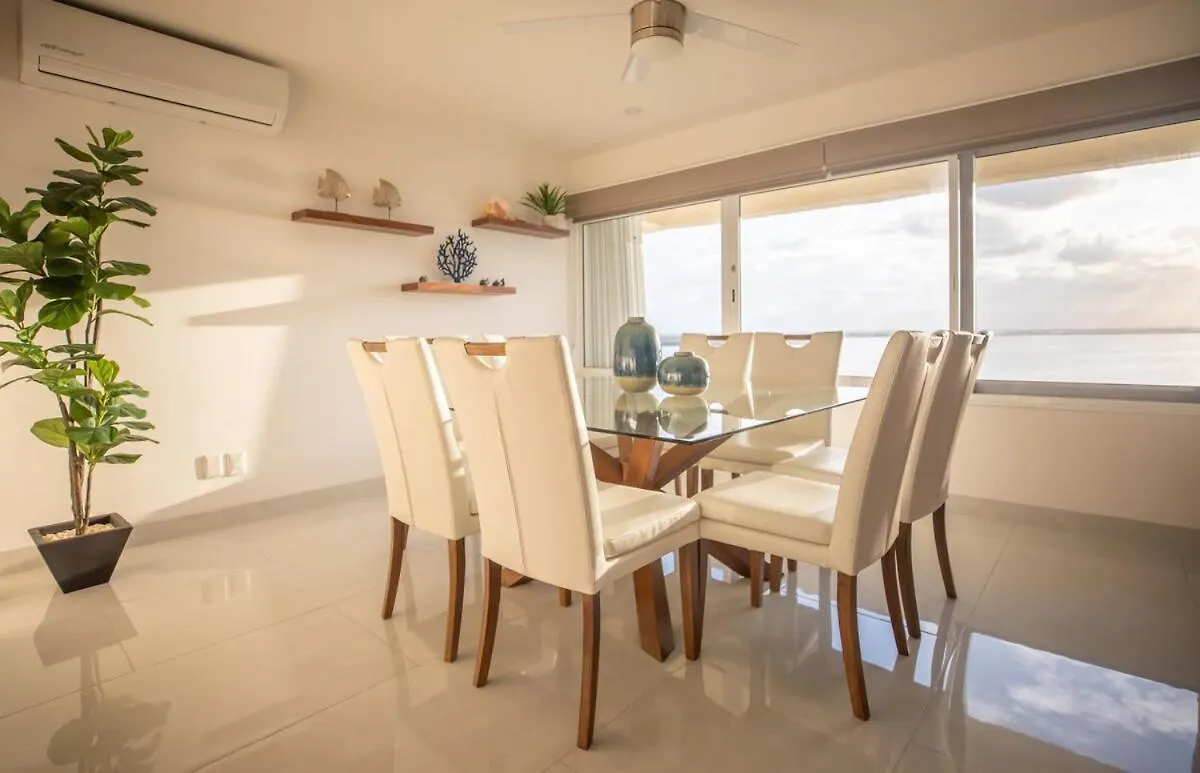 Ocean & Lagoon View Penthouse Cancún